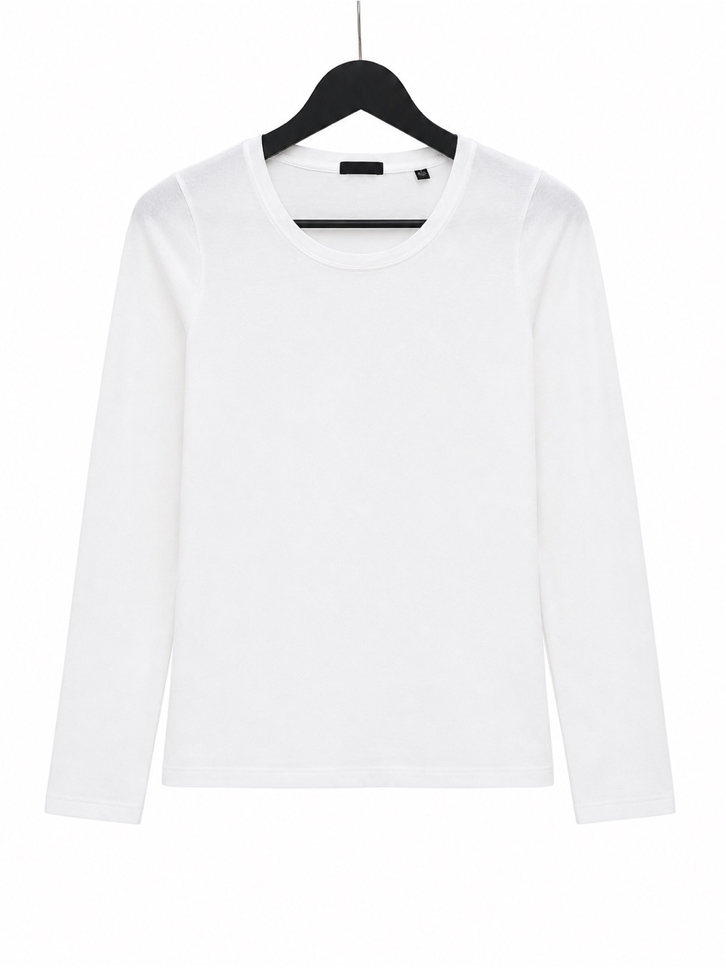 Nwot Atm Anthony Thomas Melillo @ Fwrd White Cotton Slub Long Sleeve Tee | M — image 7 of 8